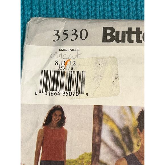 Butterick 3530 pattern top pants dress jacket sz 8 10 12 - Picture 2 of 11